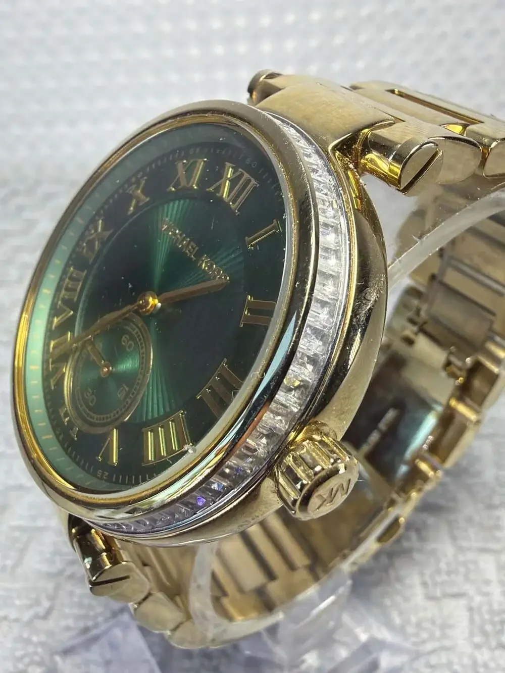 Michael Kors Skylar MK6065 Gold-Tone Emerald Green Dial Women's Watch